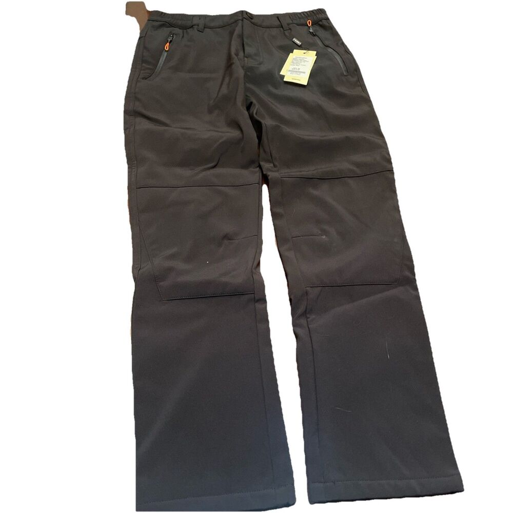 Camii Mia Women’s Fleece Lined Hiking Pants Snow Ski Winter Warm Waterproof 30